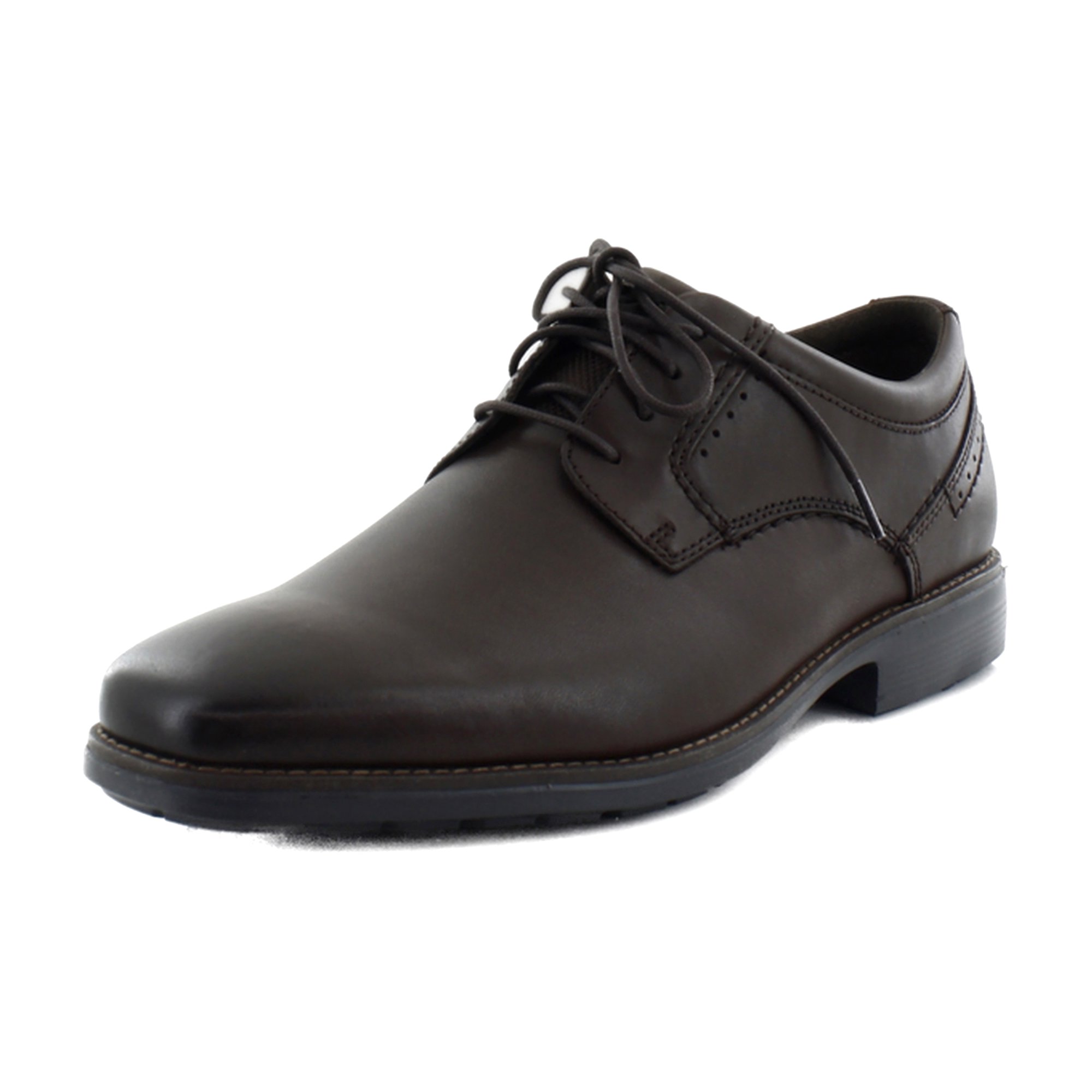 Rockport Next Gen Plain Toe Oxford Men's Oxfords Dark Brown Size 7 W